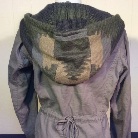 Women’s CoffeeShop New York hooded utility jacket size medium - Picture 5 of 10